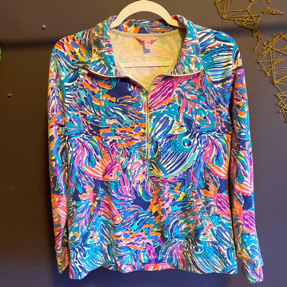 Lily Pulitzer quarter zip